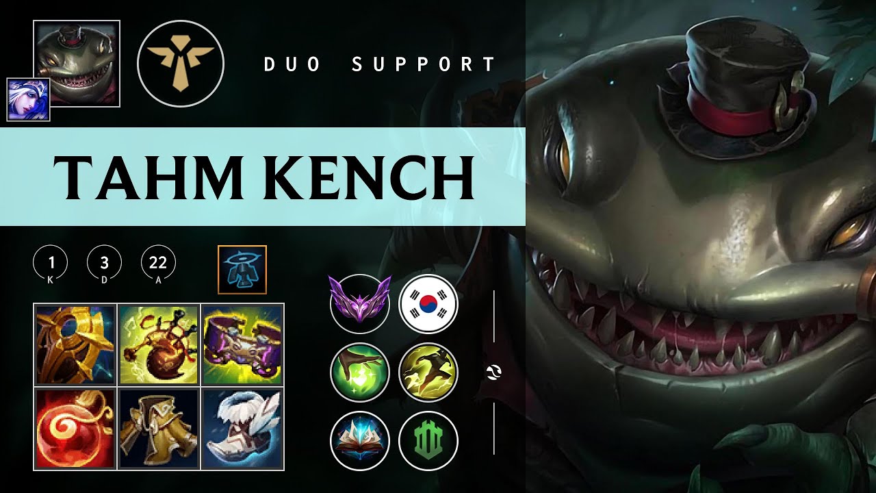 Tahm Kench Support vs Alistar - KR Master Patch 26.02