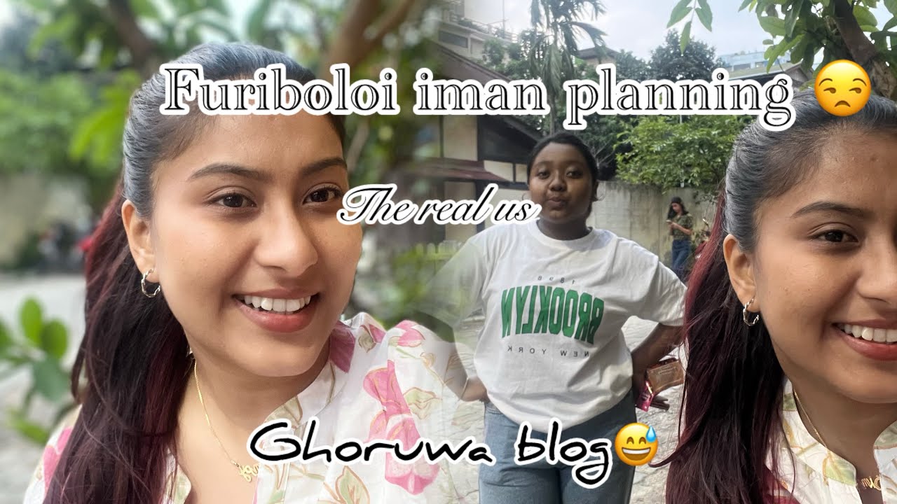 Ghorote thaki ki nu blog bonalu||1year hol yt/ Fun with my sister||Amar kam nuhua din keita ki koru😅