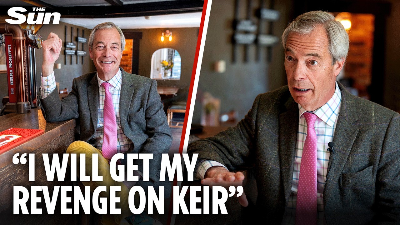 Nigel Farage: I've taken so much abuse from Starmer but I will get my revenge at the ballot box