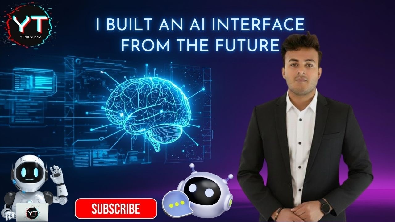 👉 I Built an AI Interface That Feels Like Technology From 2100 🚀