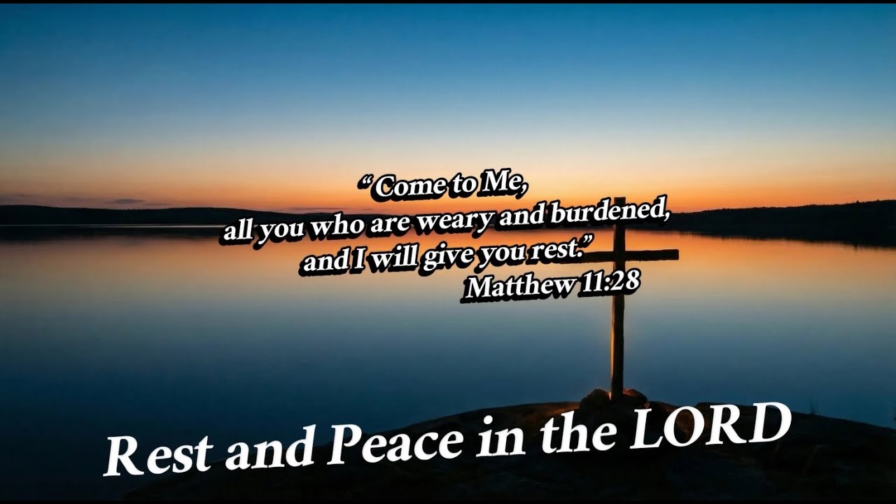 Rest in God – 1 Hour Gospel Instrumental for Peace