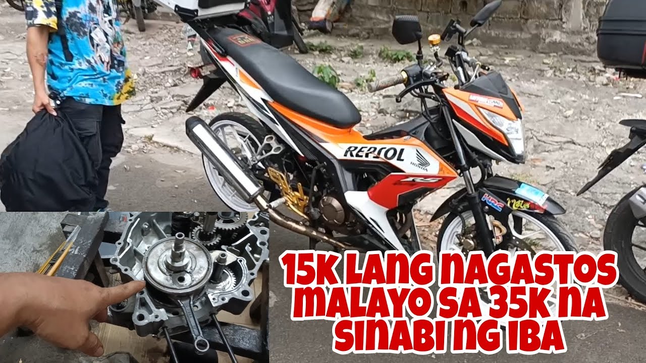 ep:3 honda rs150 pagbuo ng makina mga dapat tandaan kapag nagbubuo makina