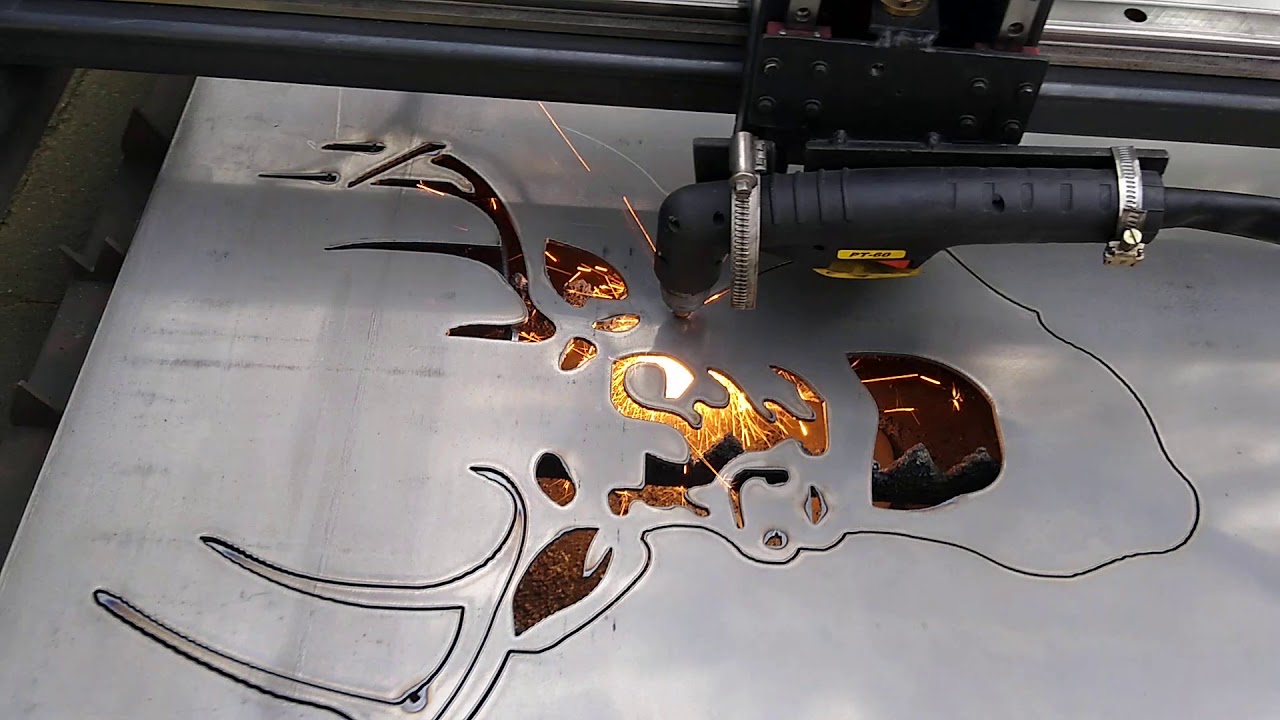 CNC plasma cutting (DIY) with jasic cut 45 Mach 3 sheetcam