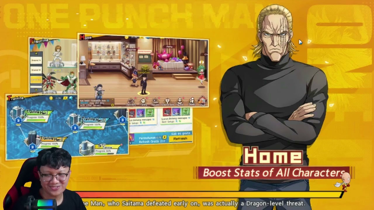 🔥🔥🔥 DAY 62 GYORO BUILD ATK ATAU BUILD HP‼️ | One Punch Man: The Strongest