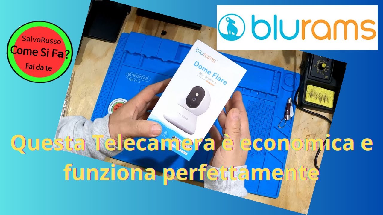 BluRams Security Camera A31S per interni economica ma perfetta
