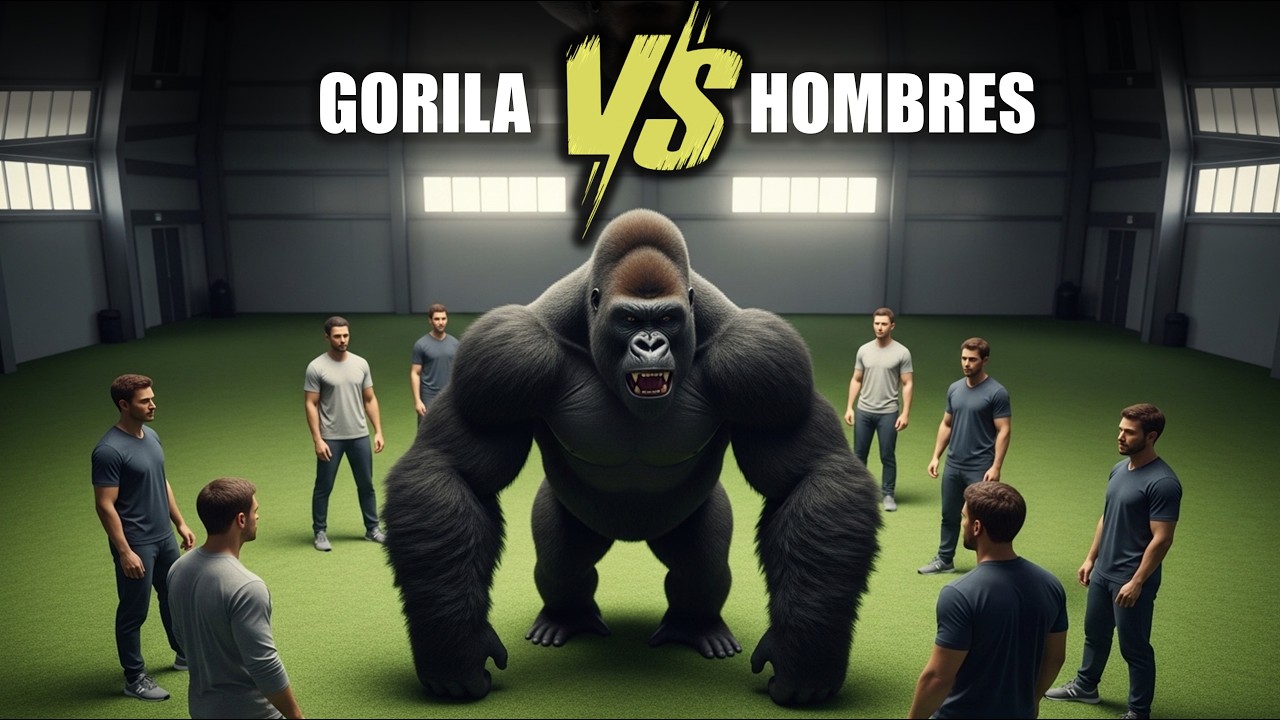 ¿Cuántos Hombres Se Necesitan Para Vencer A Un GORILA?