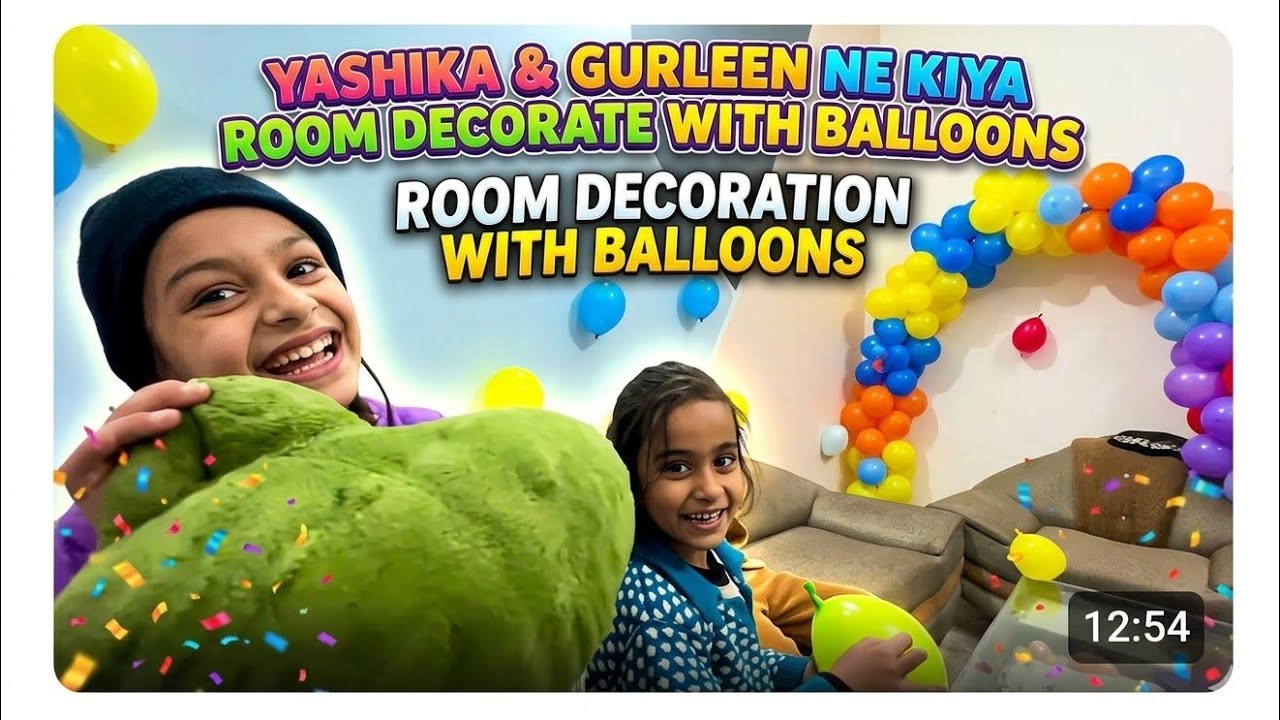 Vlog 114.. Yash Ne Room Kiya Decorate 🤣