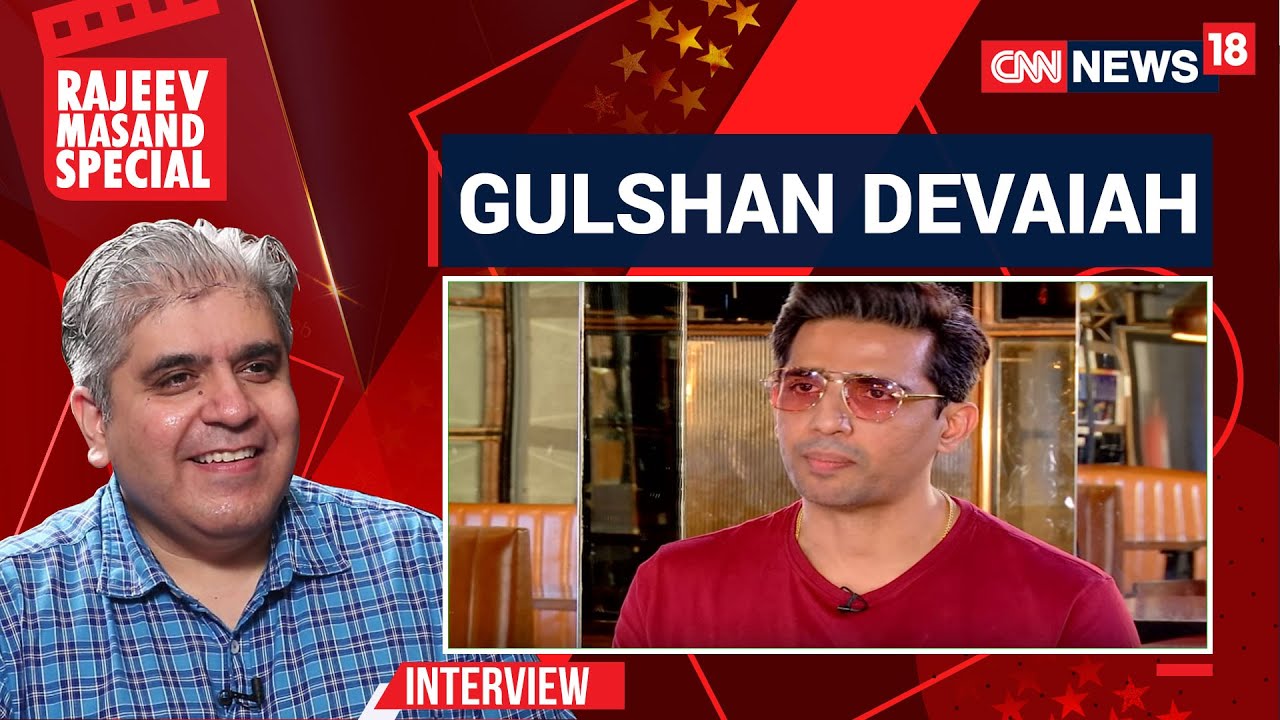 Gulshan Devaiah Interview with Rajeev Masand I Ghost Stories I CNN-NEWS18