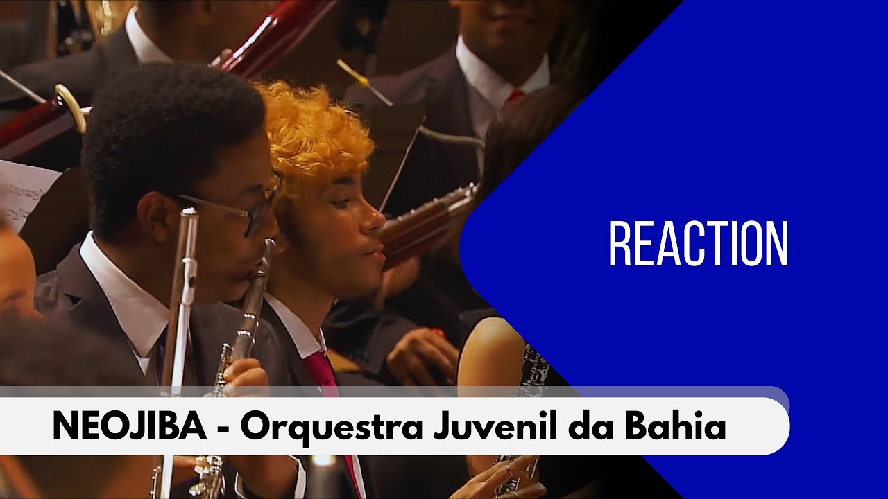 Uhlik Reaction a Bessa, NEOJIBA   Orquestra Juvenil da Bahia   Tico tico no fuba, Analise e Reaction