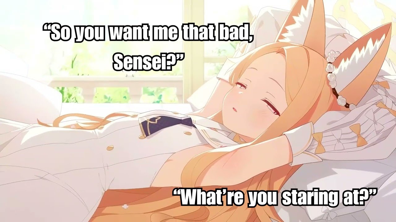 Seia Pulls (but she actually wants me?) [Blue Archive]