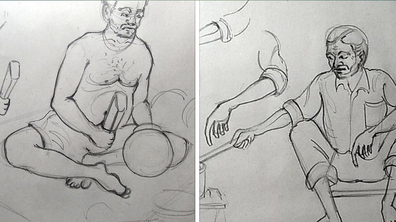 Human Figure Drawing/Working Figures #2