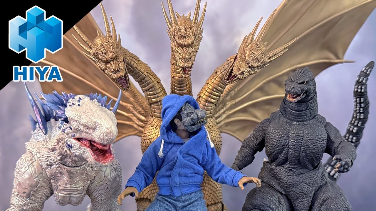 🚨Hiya Toys!  Shimo!  Godzilla 1991!!  King Ghidorah 1991!!