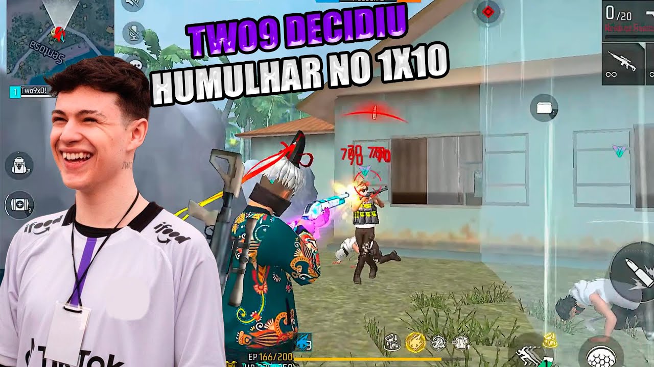 TWO9 HUMILHOU JOGANDO 1X10, TWO9 TAVA XITADO?