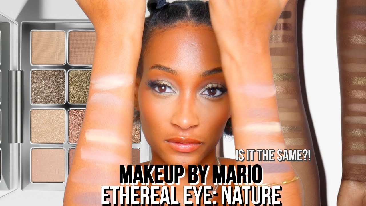 Makeup By Mario Ethereal Eyes: Nature Review & Eyeshadow Lookbook| Maritzah K