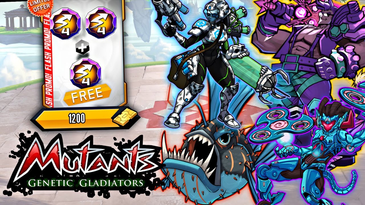 LOS MEJORES MUTANTES PARA EQUIPAR LOS ORBES DE VELOCIDAD LVL 4 | Mutants Genetic Gladiators