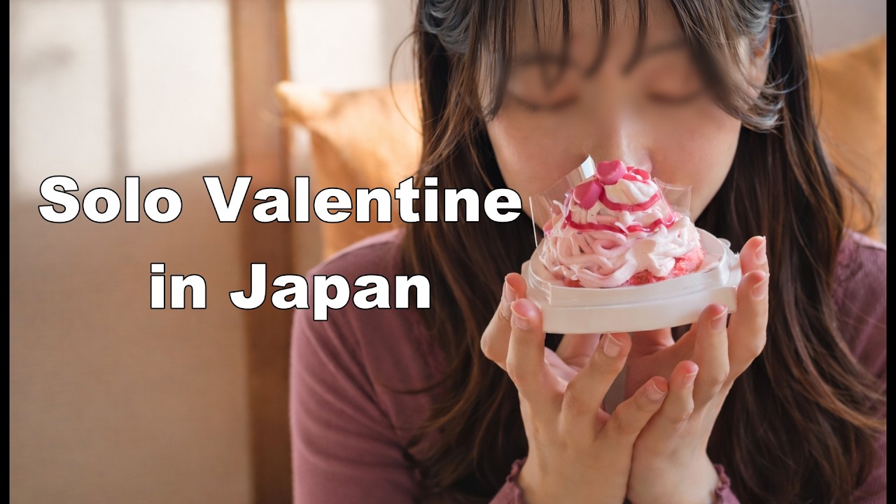 Valentine’s Day Alone in Japan🇯🇵 | I Tried Baking, Failed, and Chose to Be Kind to Myself