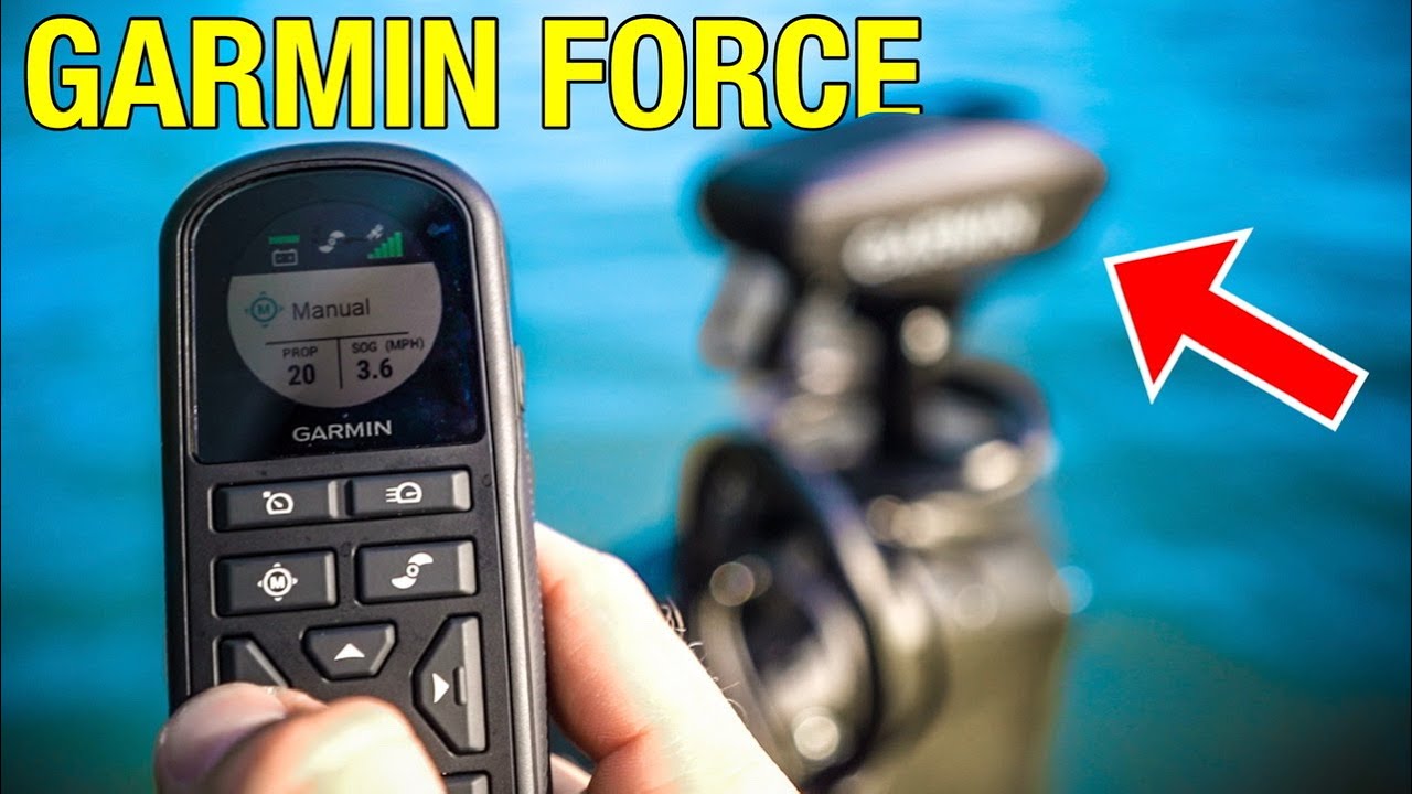 REMOTE CONTROLLING OUR NEW BASS BOAT!! Garmin Force + Livescope (Perspective)