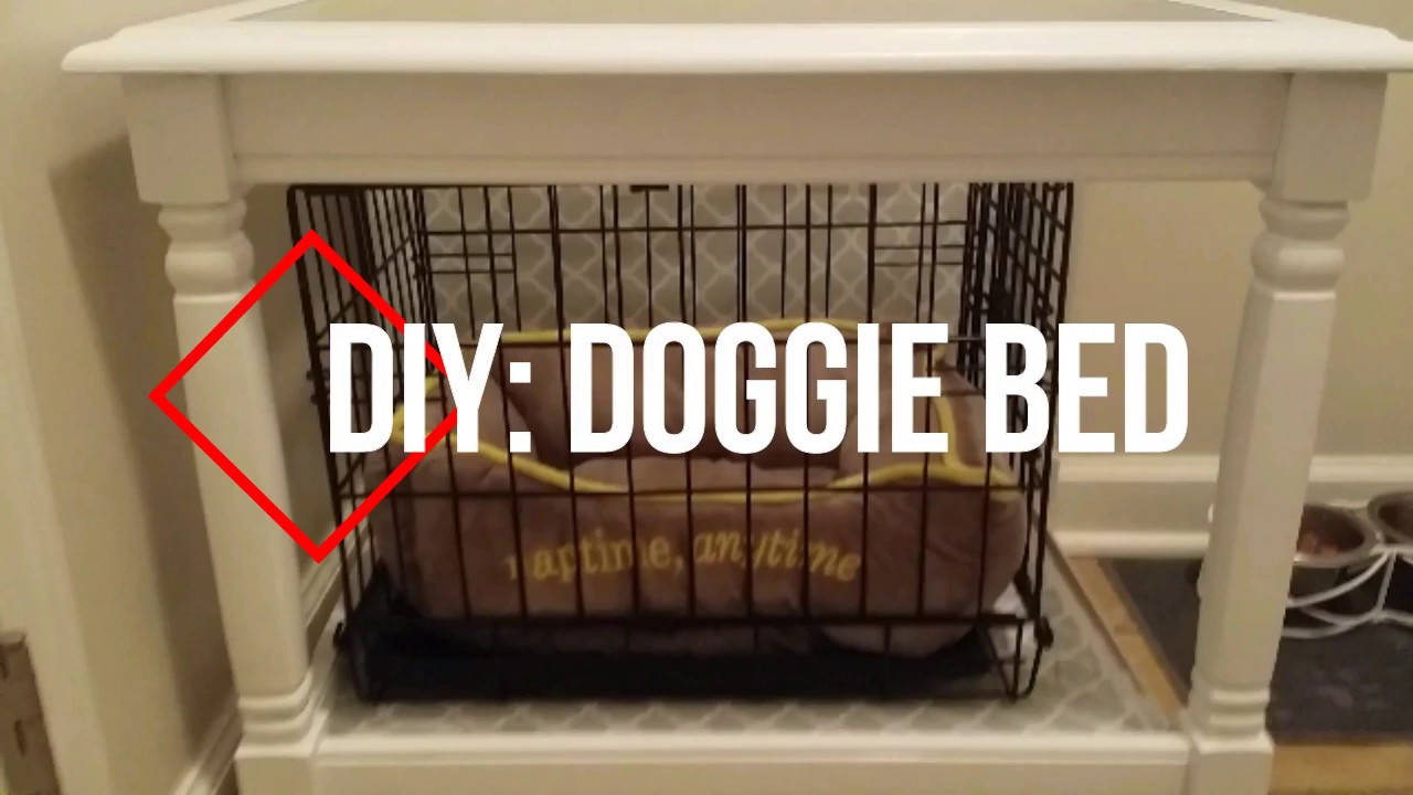 DIY: Doggie Bed Cover Re-purpose Funiture