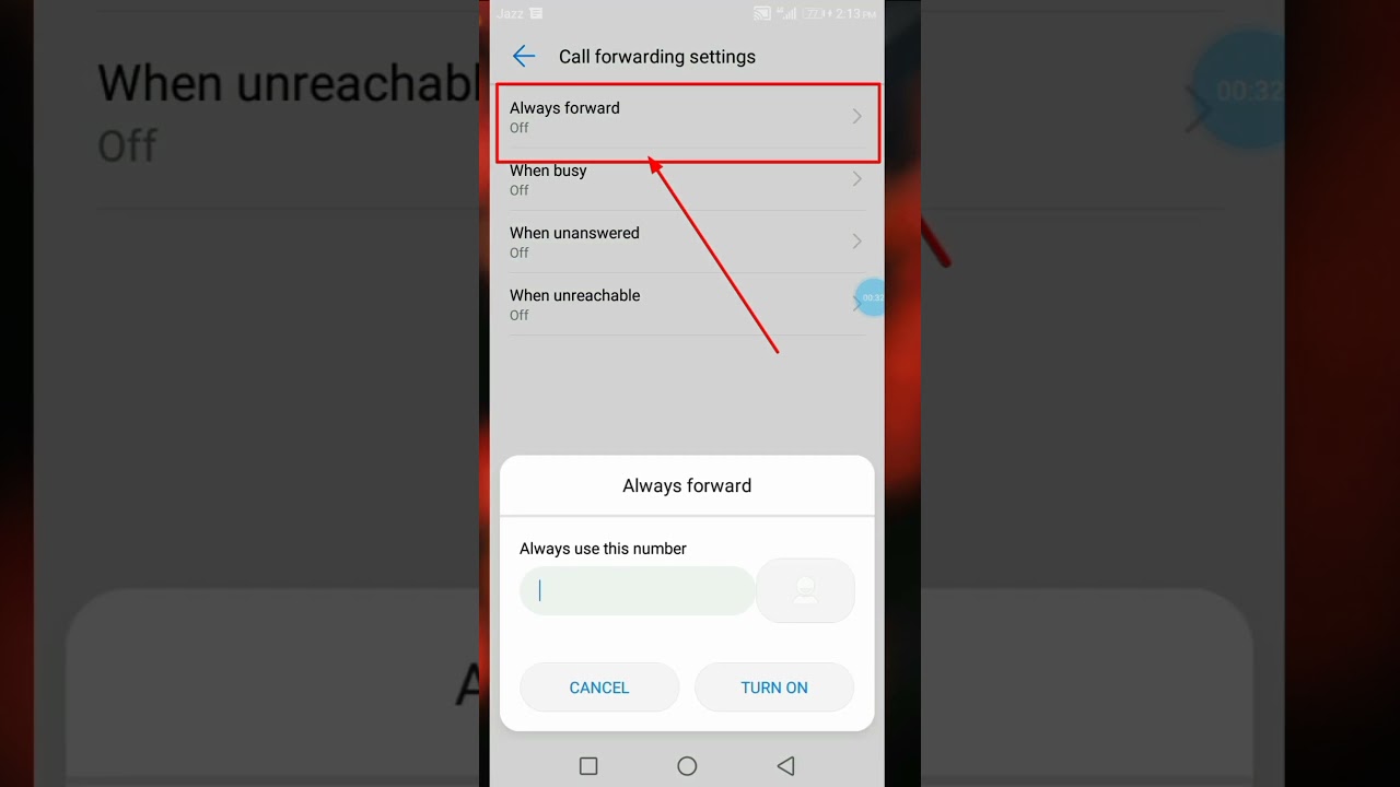 How to Enable call Forwarding #shorts