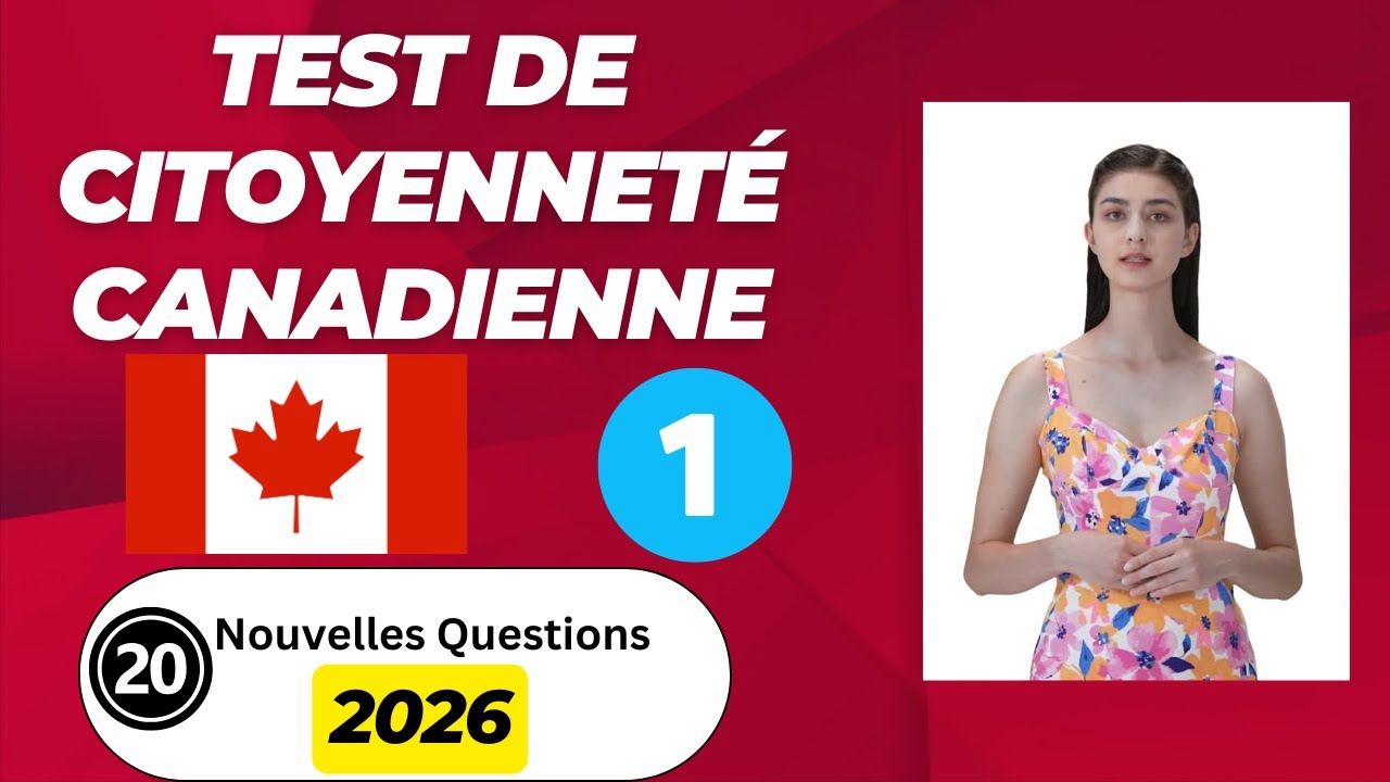 Test De Citoyenneté Canadienne | 20 Questions Pratiques Et Réponses Importantes De 2026 En Français