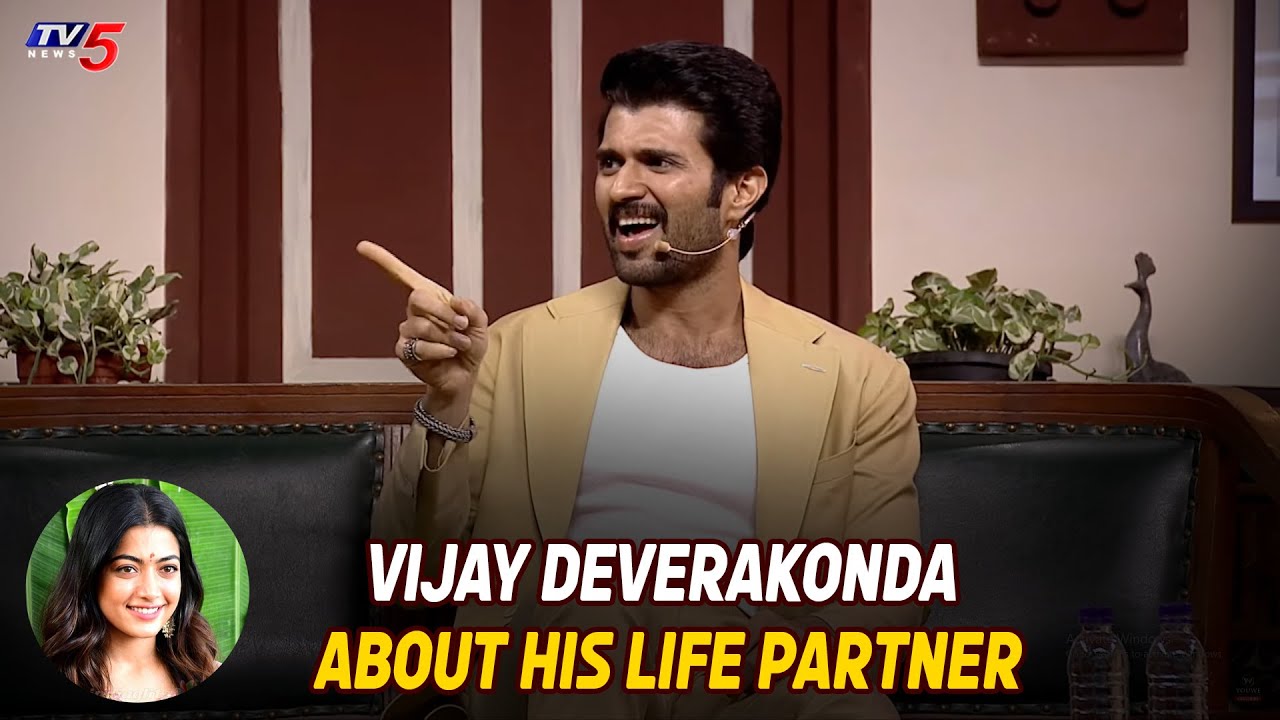 Vijay Deverakonda About His Life Partner | Rashmika Mandanna | TV5 Tollywood