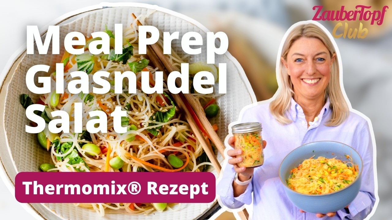 😍 Asiatischer Glasnudelsalat: Leicht, gesund & perfekt zum vorbereiten | Thermomix&reg; Rezept