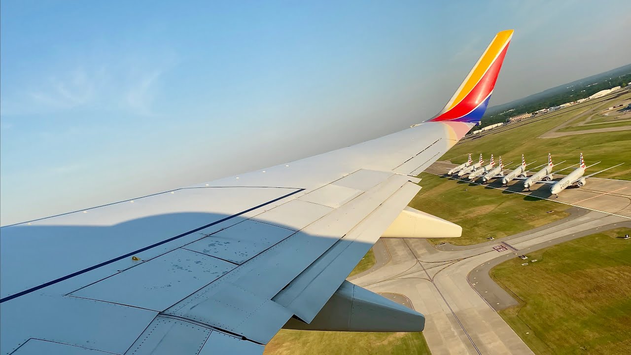 Parked Planes &ndash; TUL Takeoff &ndash; Southwest Airlines &ndash; Boeing 737-700 &ndash; N921WN &ndash; SCS Ep. 390