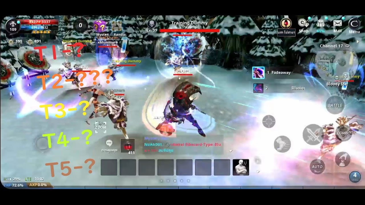 Cabal Mobile Top 5 Tier Class
