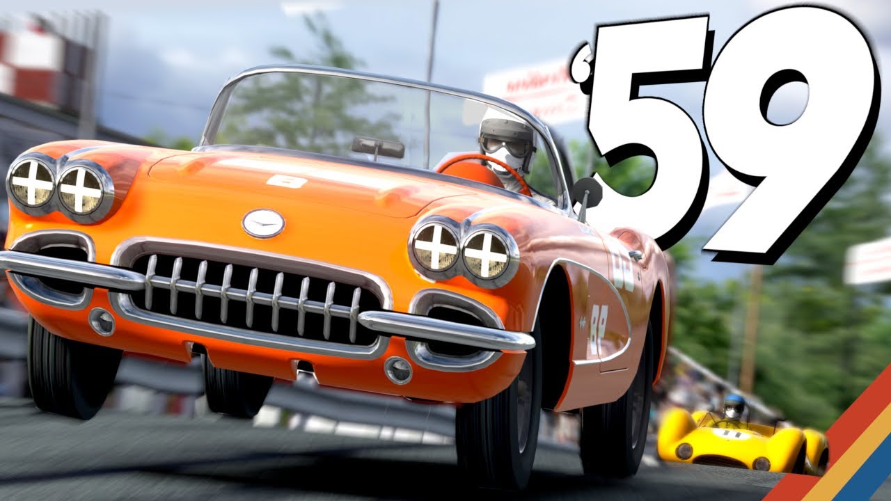 America's Rocking Sports-Car Age - Corvette '59 SCCA at Marlboro - Assetto Corsa