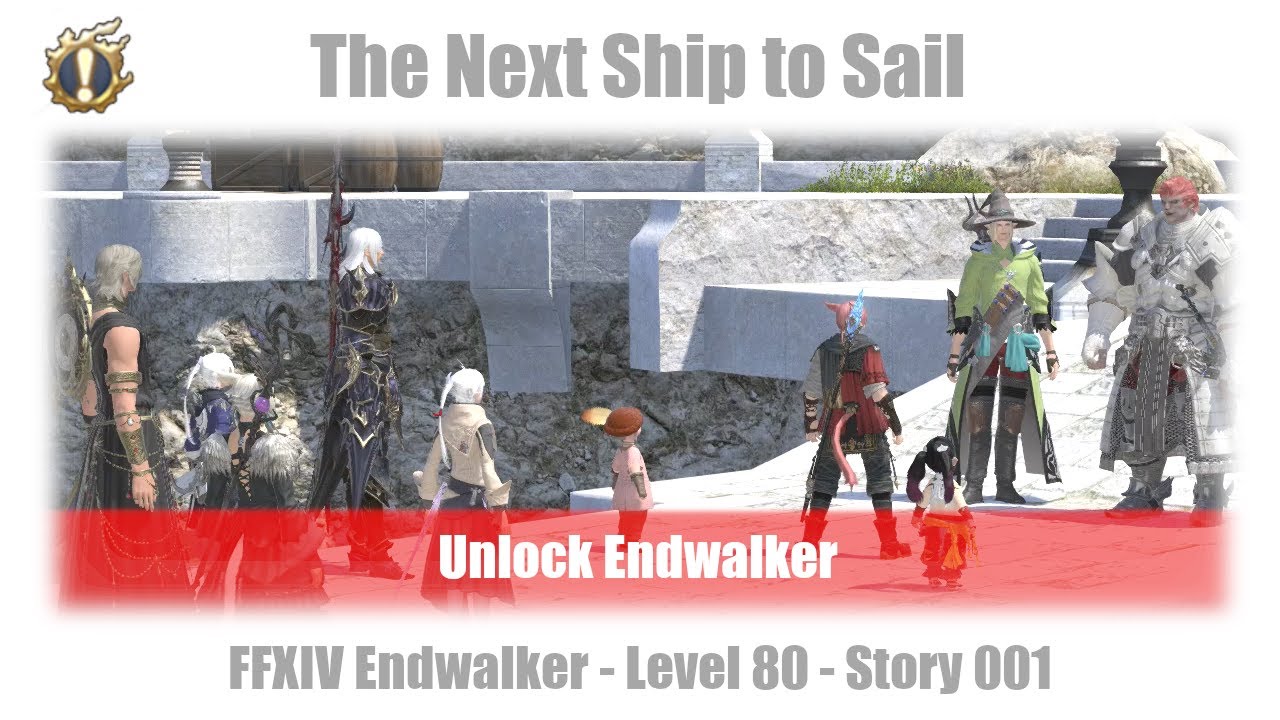 FFXIV Unlock Endwalker - The Next Ship to Sail - Story Guide 001