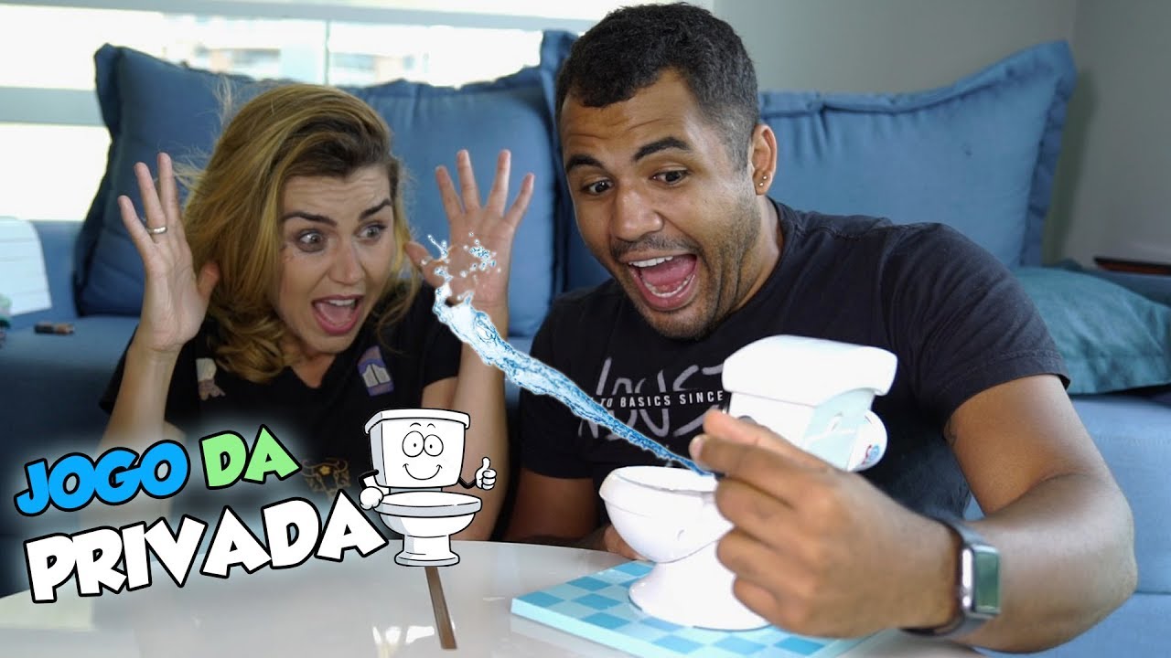 JOGO DA PRIVADA! ERROU, ÁGUA NA CARA!