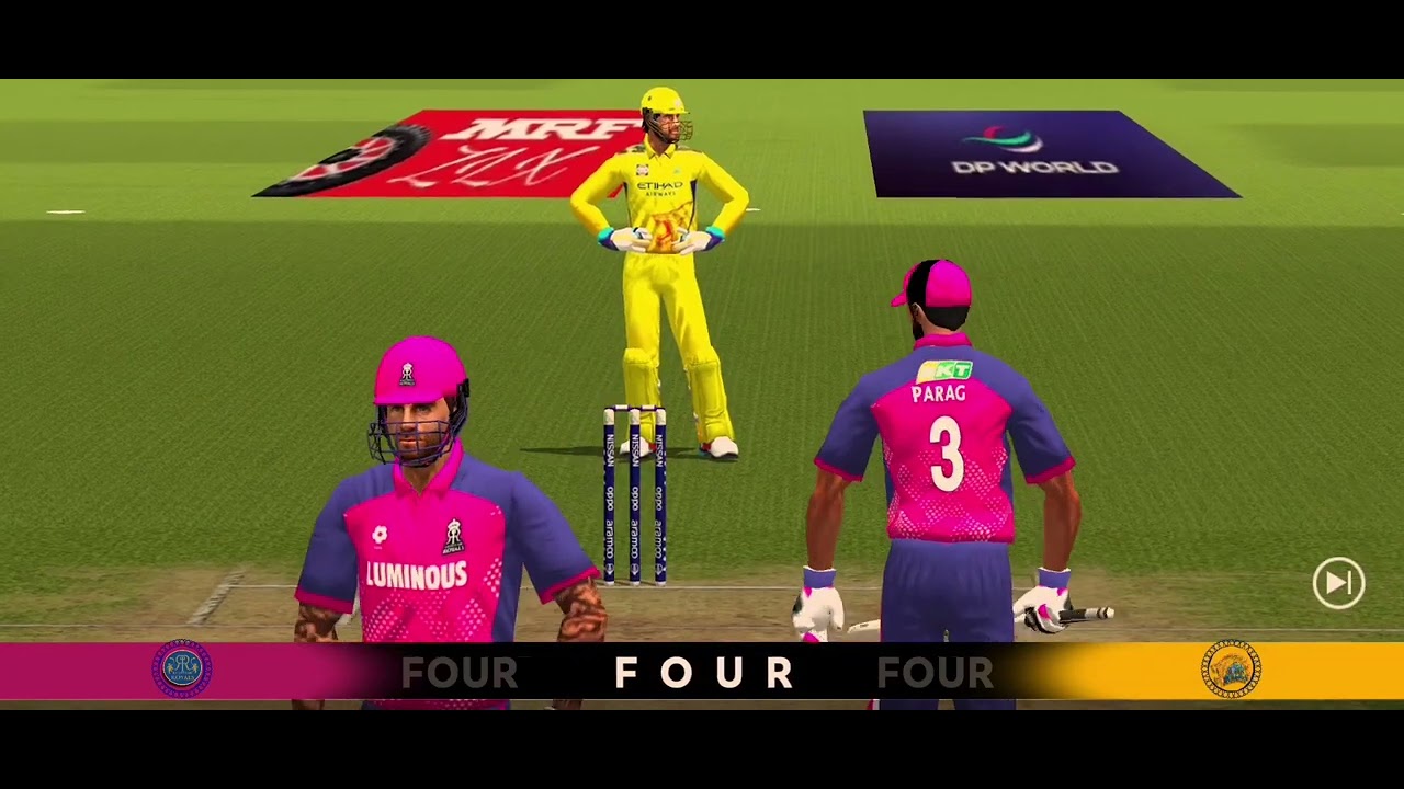 Ipl match 2026 Csk vs rr first innings 