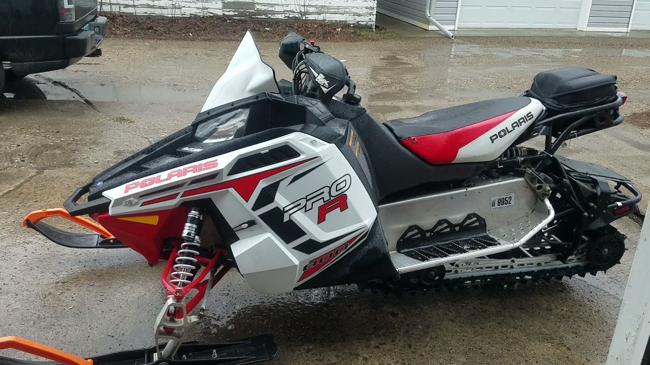 2012 Polaris Rush Pro R 800 coldstart