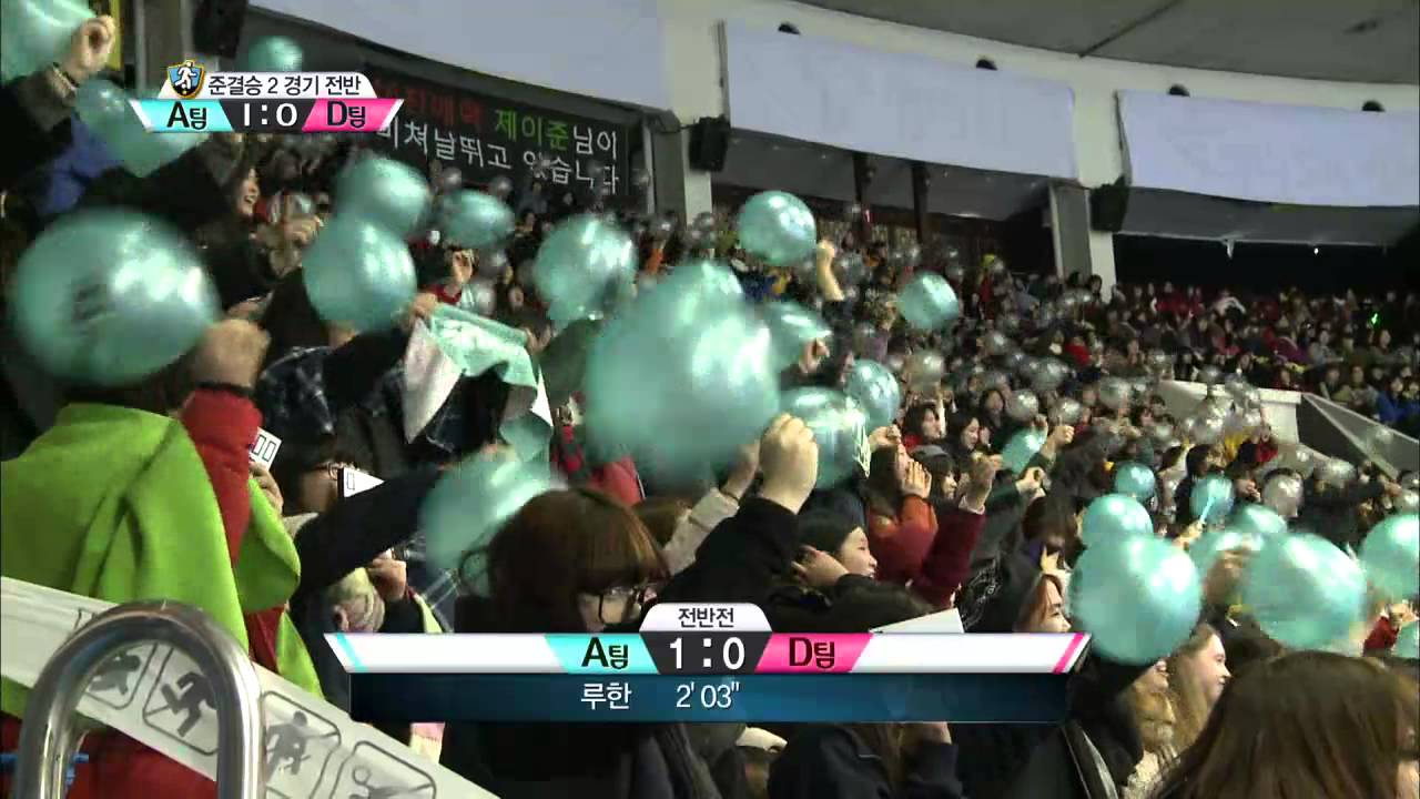 【TVPP】Luhan(EXO) - Futsal Semifinal Luhan Goal!, 루한(엑소) - 풋살 루한 골! @ 2014 Idol Star Championships
