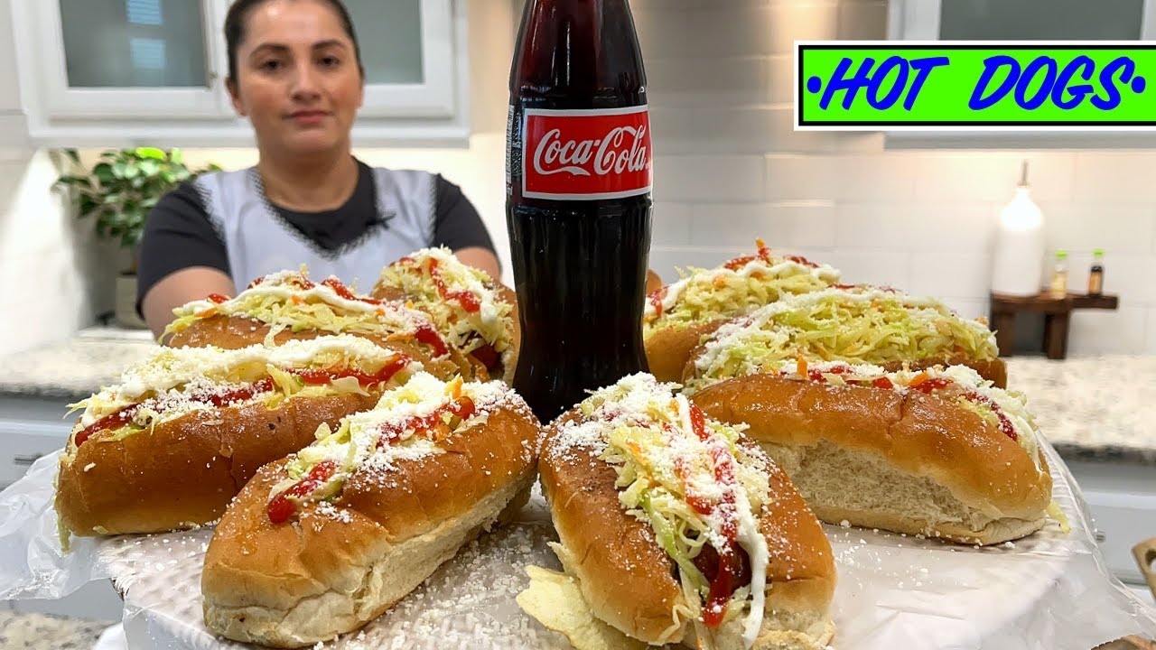 Hot dog salvadoreños- panes **MATA** niños!!! 😱🤫🤔