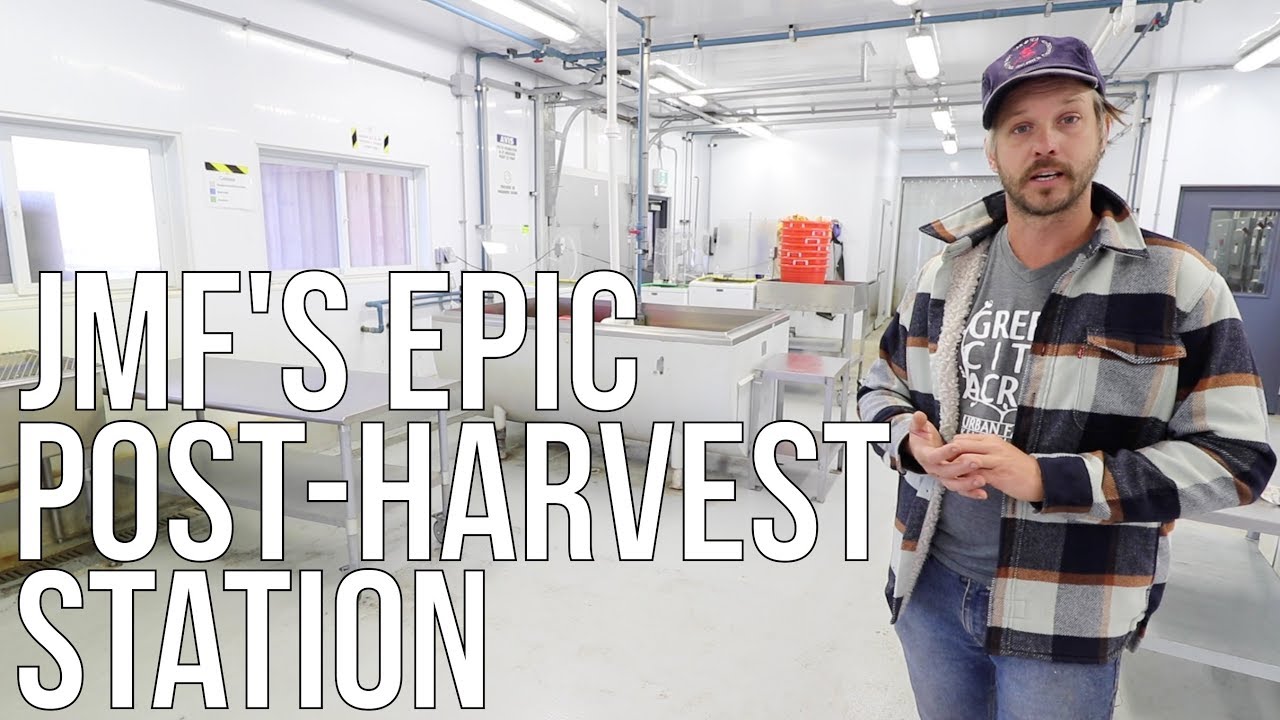 Inside a Farming Guru's Epic Post Harvest Station!