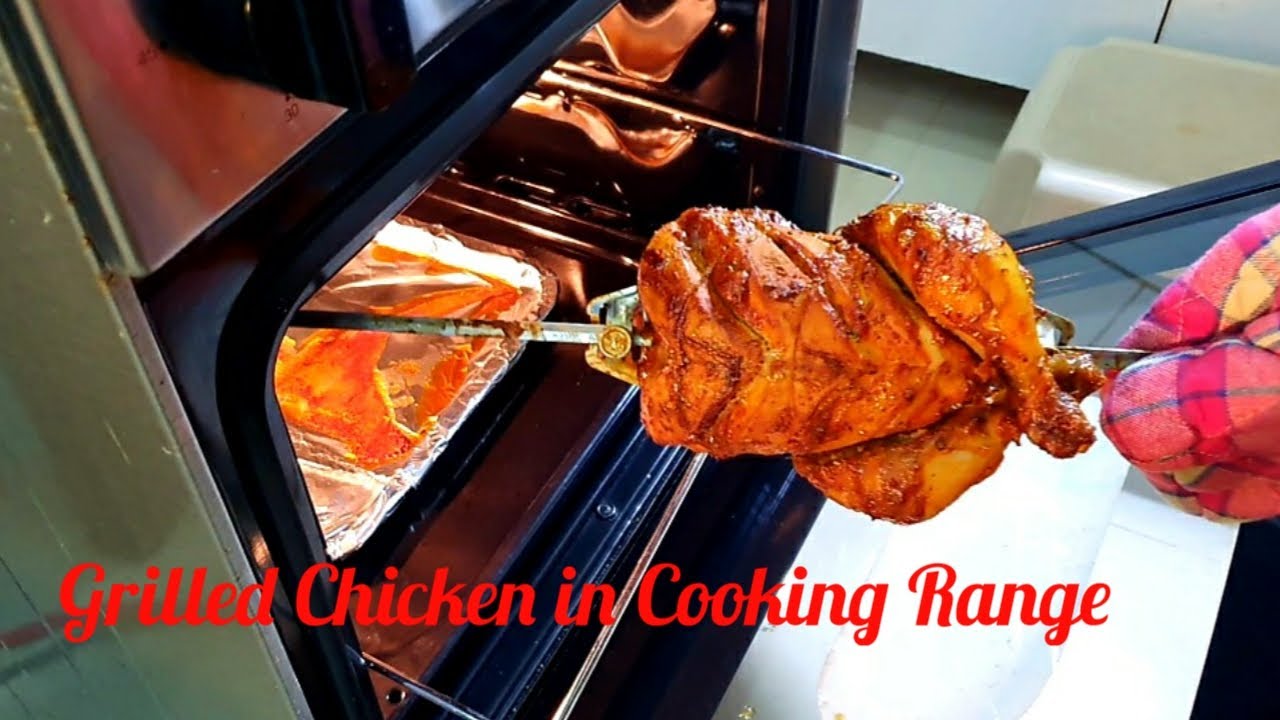 How to Grill Chicken in Cooking Range|| Detailed Video||Use Cooking Range Griller||Malayalam# 68