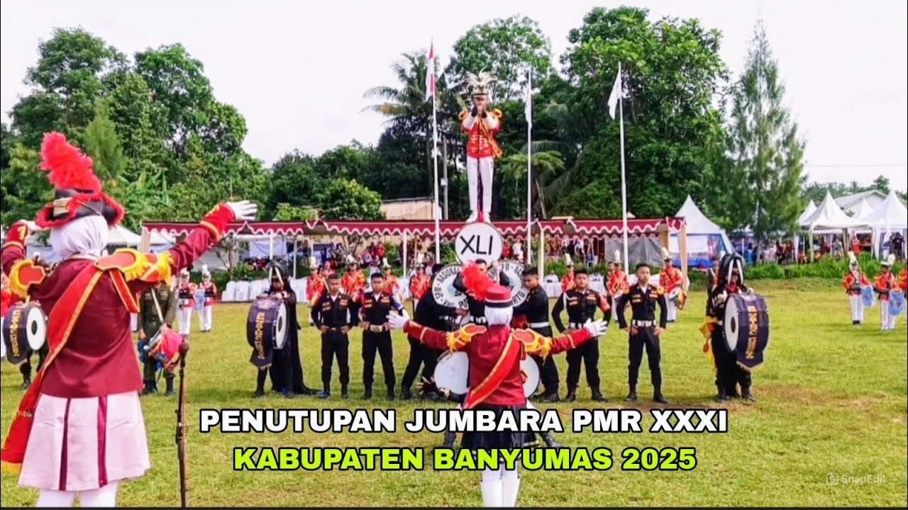 Display Drumband SMK SPM Nasional Purwokerto 2025