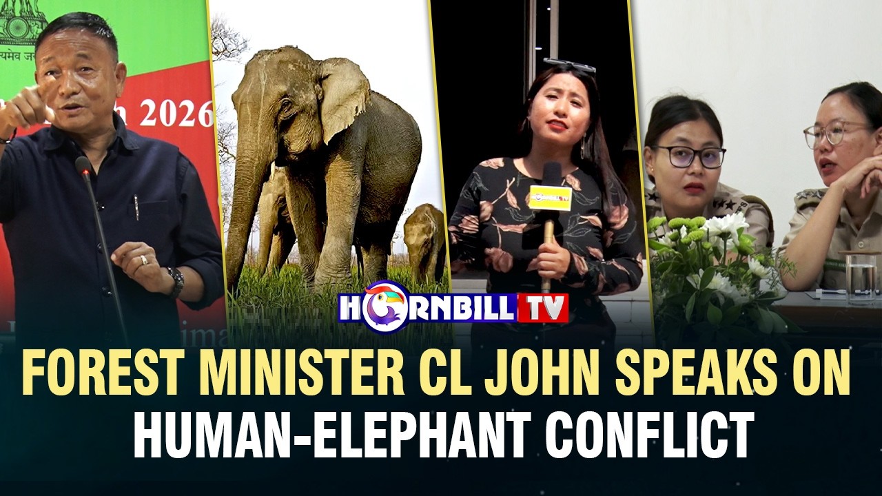 FOREST MINISTER CL JOHN SPEAKS ON HUMAN-ELEPHANT CONFLICT