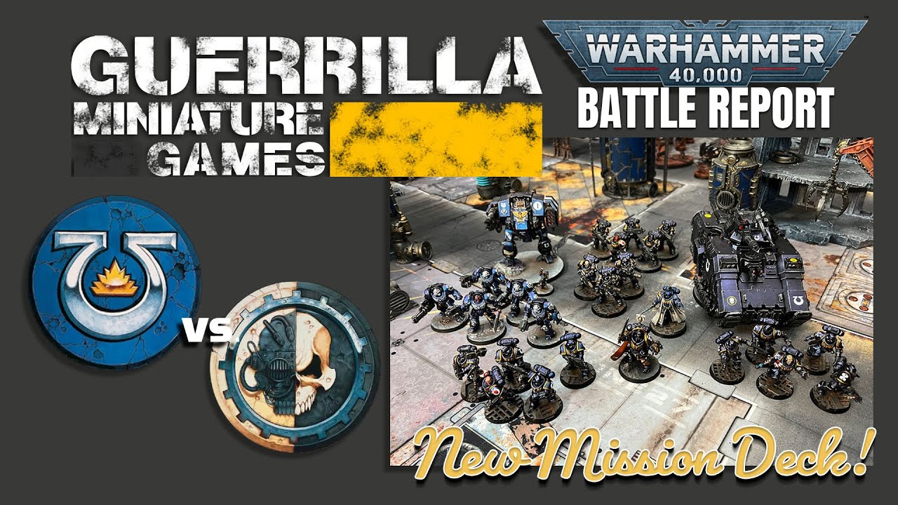 Let's play with the new 40k Matched Play Mission Deck for 2025-26!