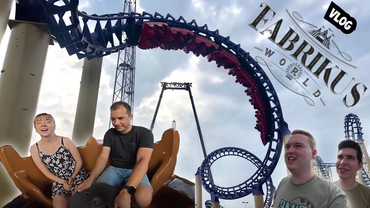 Alte Achterbahnen aus dem SPREEPARK & PANORAMAPARK fahren?! Fabrikus World | Vlog #274 | TDF #08