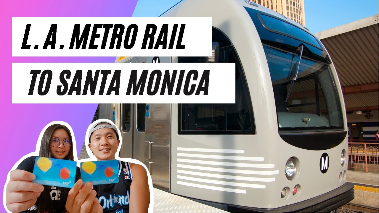 Taking the Train to Santa Monica | LA Metro Expo Line from Union Station