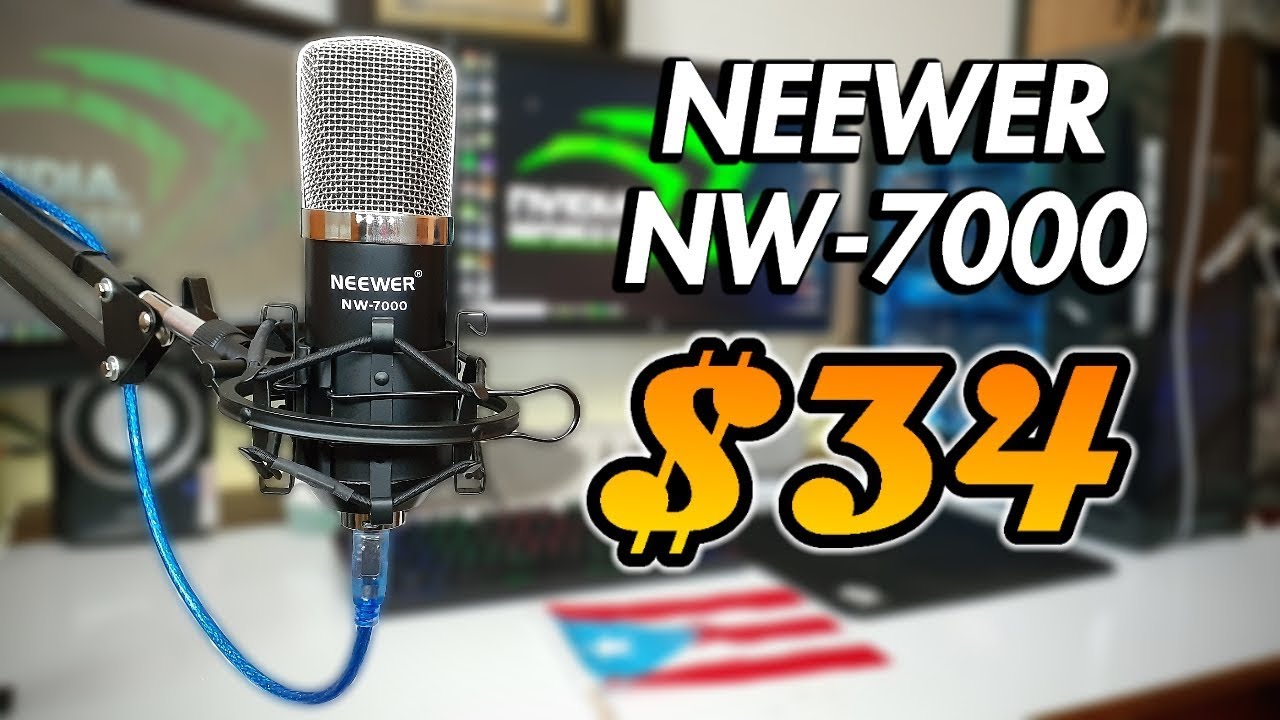 El mejor micrófono calidad precio!–Neewer NW-7000 USB (review+test)