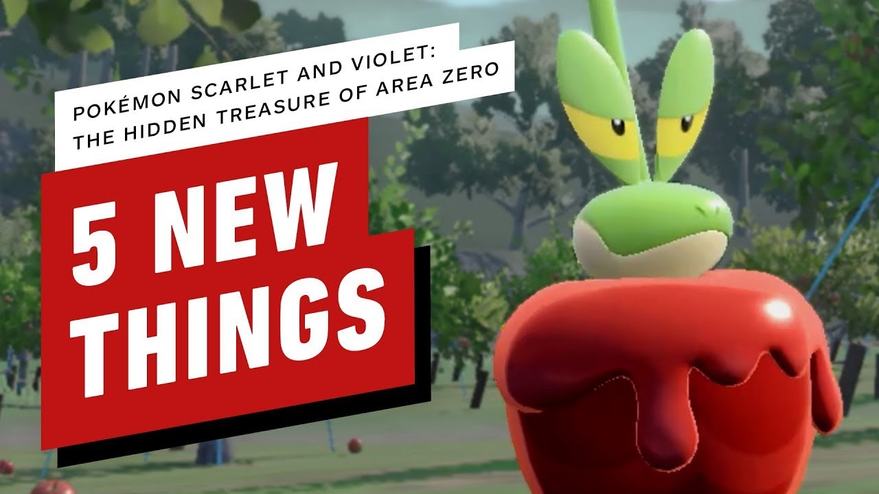 5 New Things in Pok&eacute;mon: The Hidden Treasure of Area Zero