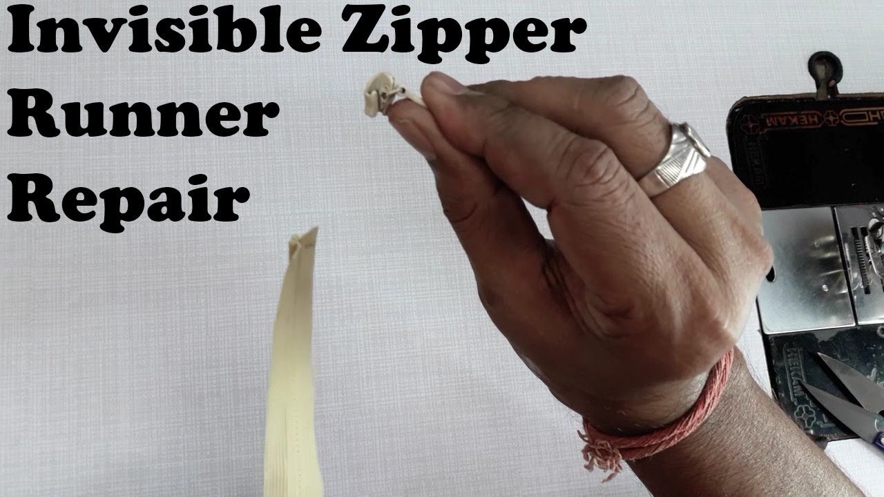Invisible Zipper Repair
