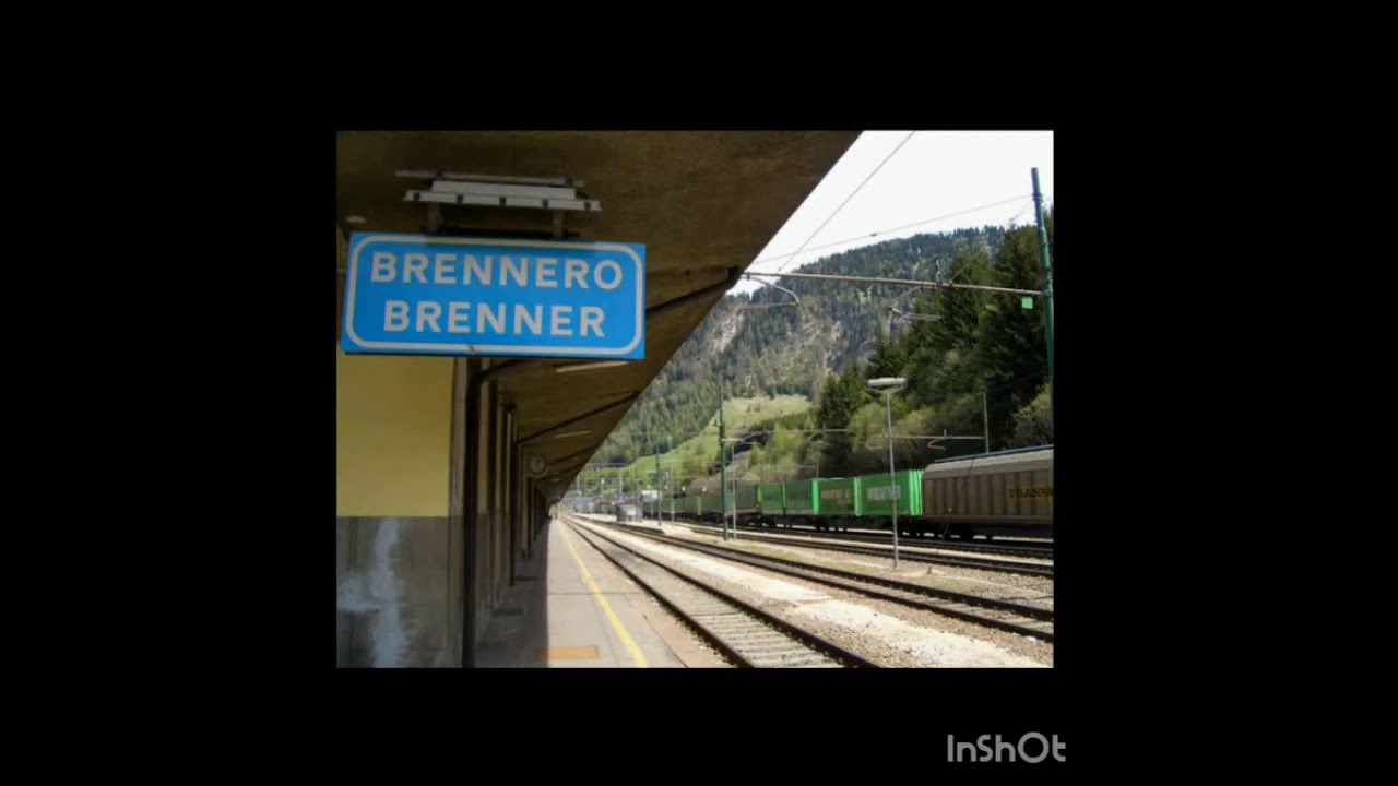 Annunci Trenitalia dalla stazione di Brennero