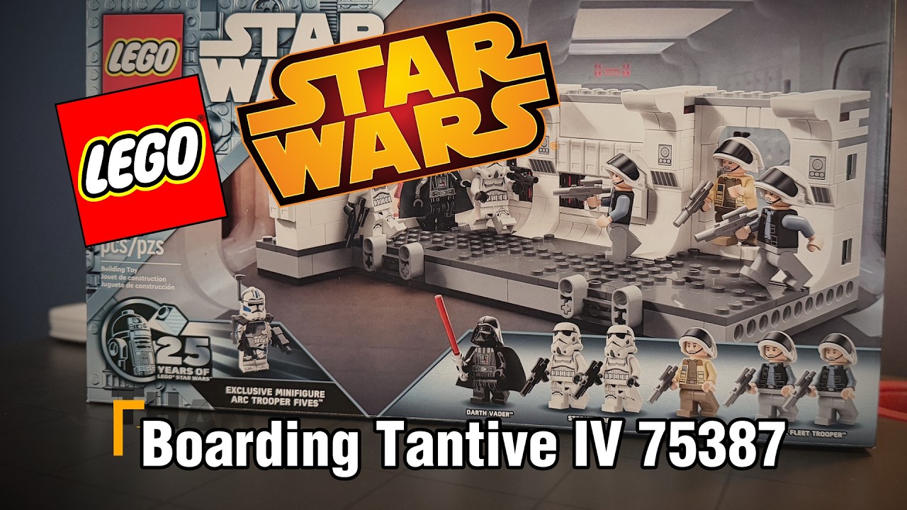 Lego Starwars 75387 - Build and demo video | 2025