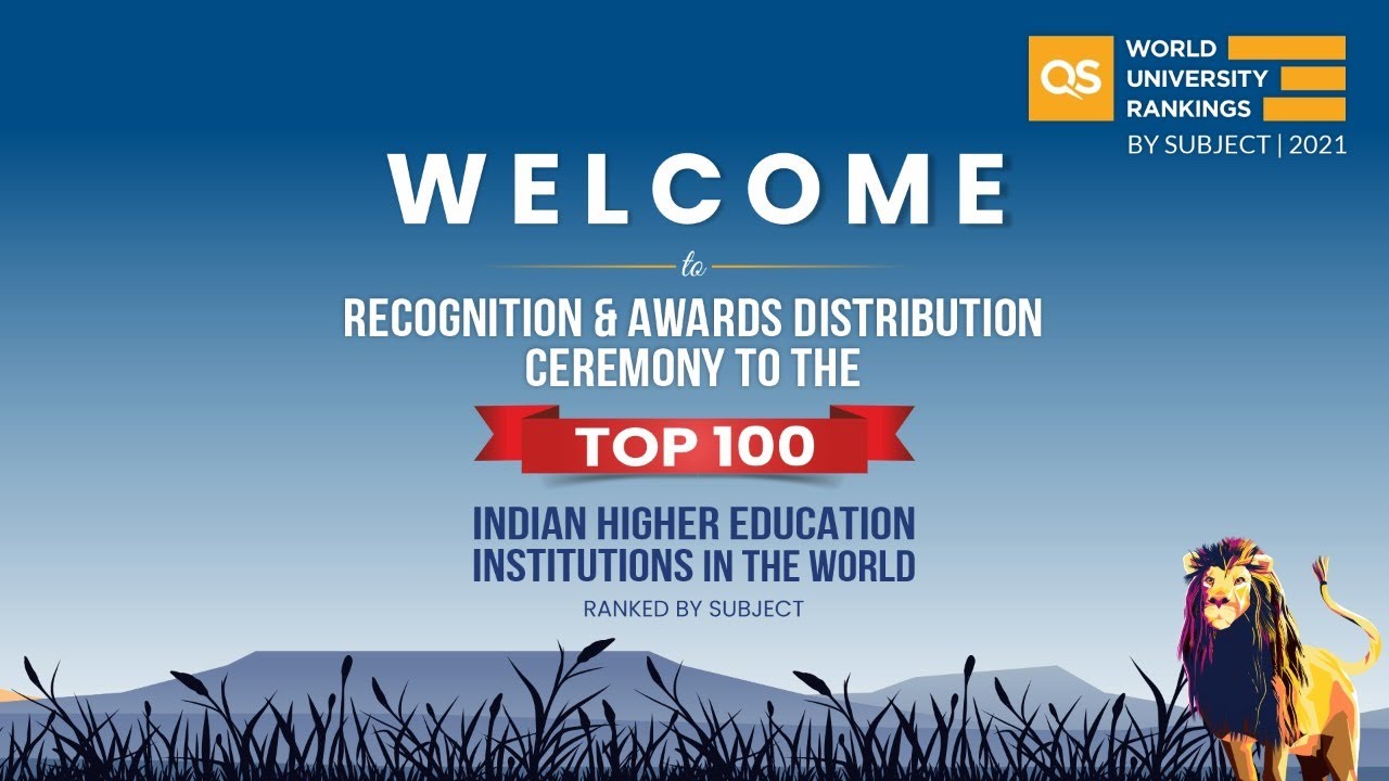 QS World University Rankings by Subject 2021 - India Event
