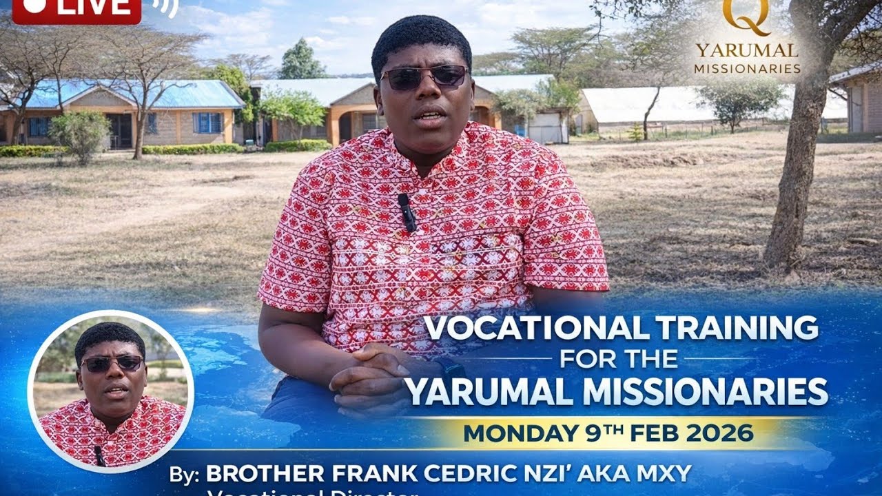 Vocational Training for the Yarumal Missionaries | LIVE with Br. Frank Cedric Nzi’ Aka MXY part 1