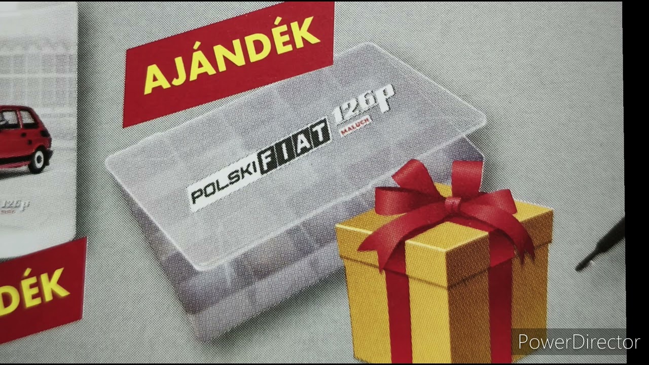 (Új sorozat)Hachette 1:6 Polski Fiat 126p (1.rész)